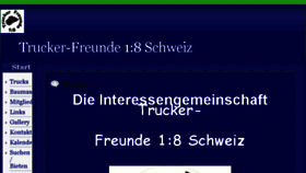 What Modelltrucker-freunde.ch website looked like in 2018 (5 years ago)
