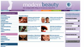 What Modern-beauty.eu website looked like in 2018 (6 years ago)
