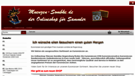What Muenzen-sombke.de website looked like in 2018 (6 years ago)