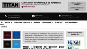 What Malta-informatique.fr website looked like in 2018 (6 years ago)