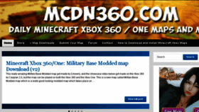 What Mcdn360.com website looked like in 2018 (5 years ago)
