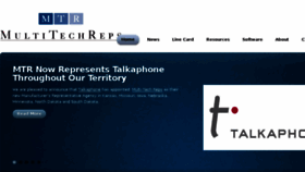 What Multitechreps.com website looked like in 2018 (6 years ago)