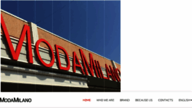 What Modamilano.info website looked like in 2018 (6 years ago)
