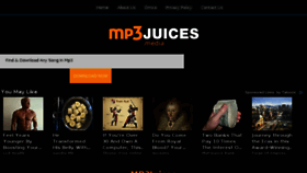 What Mp3juice.live website looked like in 2018 (6 years ago)