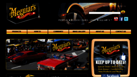 What Meguiars.co.nz website looked like in 2018 (6 years ago)