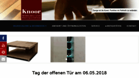 What Moebel-design-knoor.de website looked like in 2018 (6 years ago)