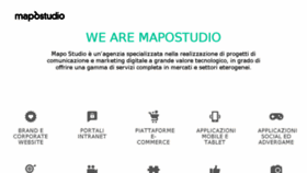 What Mapostudio.it website looked like in 2018 (6 years ago)