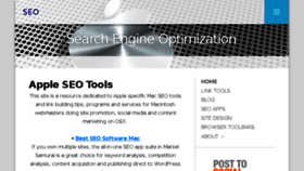 What Mac-seo-tools.com website looked like in 2018 (5 years ago)