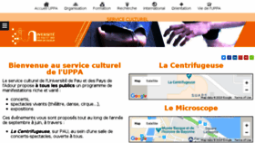 What Mde-culture.univ-pau.fr website looked like in 2018 (6 years ago)