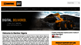 What Mantracnigeria.com website looked like in 2018 (5 years ago)