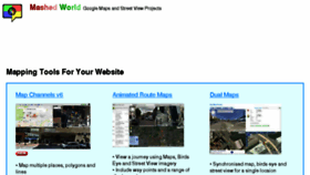 What Mashedworld.com website looked like in 2018 (6 years ago)
