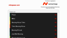 What Mitrapasar.com website looked like in 2018 (6 years ago)