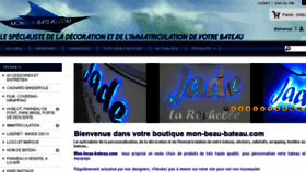 What Mon-beau-bateau.com website looked like in 2018 (5 years ago)