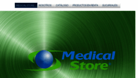What Medicalstoremexico.com.mx website looked like in 2018 (6 years ago)
