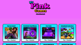 What Mypinkgames.com website looked like in 2018 (5 years ago)
