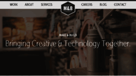 What Makeandbuild.com website looked like in 2018 (6 years ago)