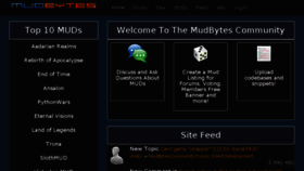 What Mudbytes.net website looked like in 2018 (5 years ago)