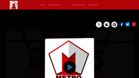 What Metrolive.tv website looked like in 2018 (5 years ago)
