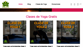 What Mundodelyoga.com website looked like in 2018 (6 years ago)