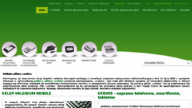 What Mileniummobile.com.pl website looked like in 2018 (6 years ago)