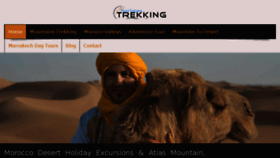 What Mont-sahara-trekking.com website looked like in 2018 (5 years ago)