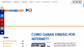 What Mejorconsejo.com website looked like in 2018 (6 years ago)