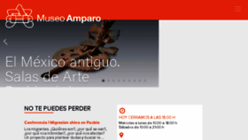 What Museoamparo.com website looked like in 2018 (5 years ago)