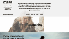What Mods.se website looked like in 2018 (7 years ago)