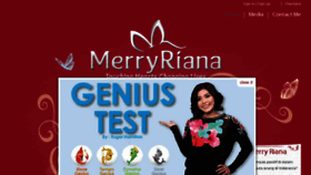 What Merryriana.co.id website looked like in 2018 (6 years ago)