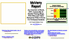 What Mcverryreport.com website looked like in 2018 (5 years ago)