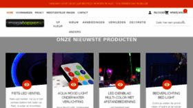 What Megatopper.nl website looked like in 2018 (6 years ago)