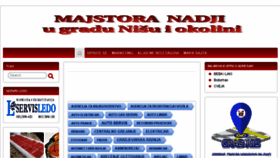 What Majstoranadji.com website looked like in 2018 (5 years ago)