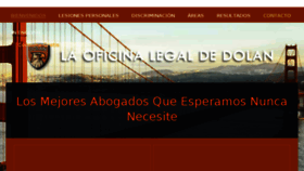 What Mejorabogado.com website looked like in 2018 (5 years ago)