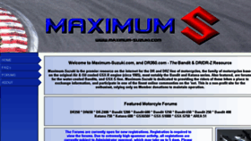 What Maximum-suzuki.com website looked like in 2018 (6 years ago)