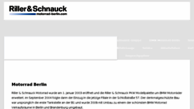 What Motorrad-berlin.com website looked like in 2018 (5 years ago)