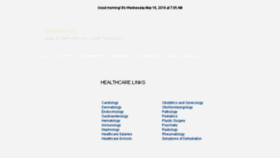 What Medmark.org website looked like in 2018 (5 years ago)