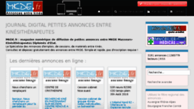 What Mkde.fr website looked like in 2018 (5 years ago)