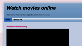 What Movies788.com website looked like in 2018 (5 years ago)