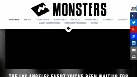 What Monstersofhiphop.com website looked like in 2018 (5 years ago)