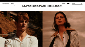 What Matchesfashion.com website looked like in 2018 (6 years ago)