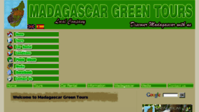 What Madagascar-green-tours.com website looked like in 2018 (6 years ago)