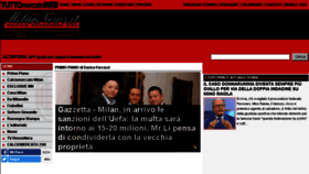 What Milannews.it website looked like in 2018 (7 years ago)