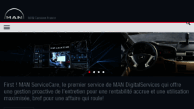 What Mantruckandbus.fr website looked like in 2018 (5 years ago)