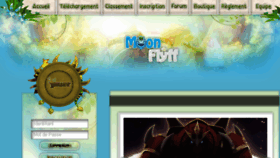 What Moonflyff.fr website looked like in 2018 (5 years ago)