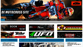 What Motocrossplanet.com website looked like in 2018 (5 years ago)
