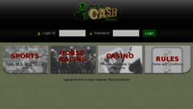 What Mycashgame.com website looked like in 2018 (5 years ago)