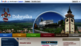 What Mestodobruska.cz website looked like in 2018 (5 years ago)