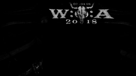 What Metal-festival.com website looked like in 2018 (5 years ago)