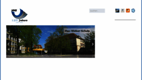 What Maxweberschule.de website looked like in 2018 (5 years ago)