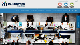 What Multitempo.pt website looked like in 2018 (5 years ago)